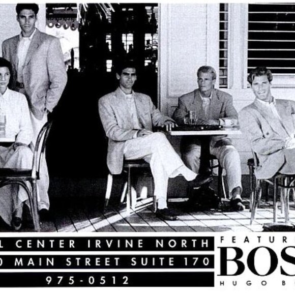 HUGO BOSS Charcoal Heather Gray Apollon Angora Wool Cashmere Sport Coat 40R - Picture 8 of 8